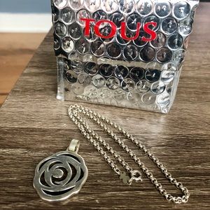 Rosa D’Avril Tous Sterling Silver pendant